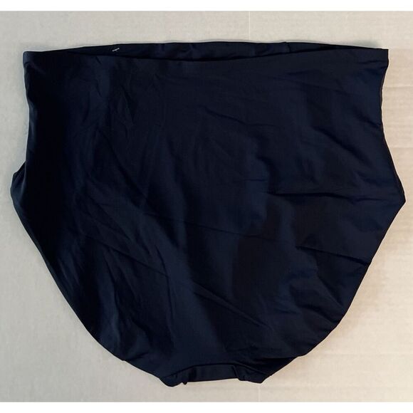 Spanx 50125R Women Sz XSmall Sunkissed Navy Classic High Rise Swim Brief Bottom - Picture 5 of 8
